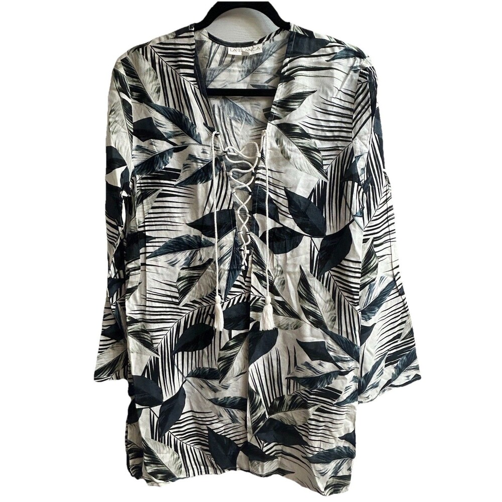 La Blanca Resort Wear Moment Of Zen Swim Cover Up NWT XS, Tropical Summer Beach
